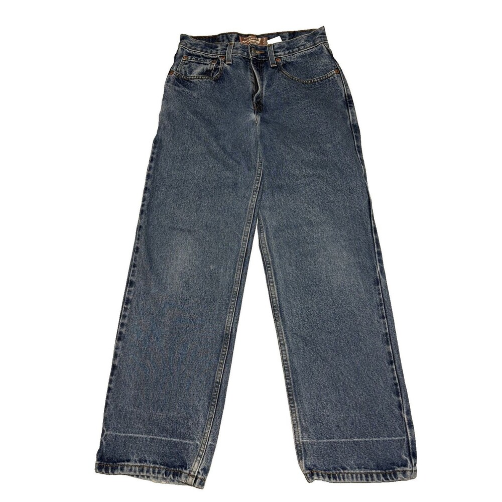 Levi’s 550 Relaxed Fit Student Women's Blue Wash Denim Jeans Sz 29 x 30 Vtg 90s